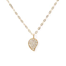 Gelbgold, Halsschmuck, Tamara Comolli SPARKLE Kette mit DiamantPavé  C-Spa-1-Dr-p-yg-45