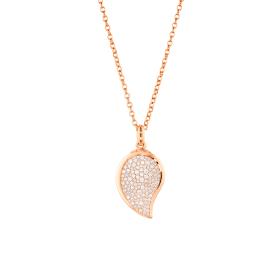 Roségold, Halsschmuck, Tamara Comolli SIGNATURE Wave Anhänger P-Sig-Wave-s-p-rg