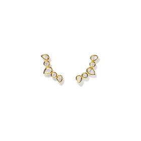 Gelbgold, Ohrringe, Tamara Comolli GYPSY Ohrringe Crawler Classic E-Gyp-Cra-Cl-yg