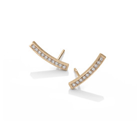         Rotgold, Ohrringe, Schmuckwerk Ohrstecker Saturn SO915-RG