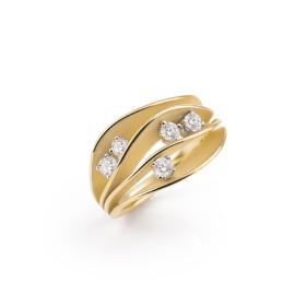 Gelbgold, Ringe, Annamaria Cammilli Dune Loops Ring GAN3520U