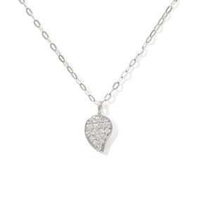 Weißgold, Halsschmuck, Tamara Comolli SPARKLE Kette mit DiamantPavé  C-Spa-1-Dr-p-wg-45