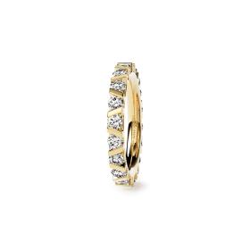 Gelbgold, Ringe, Niessing Vivida C Ring N401940-2.8mm-0.08ct-gloss-cy