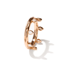 Roségold, Ringe, Tamara Comolli GYPSY Ring Crown Drop Cut Classic R-Gyp-C-Dr-Cl-rg