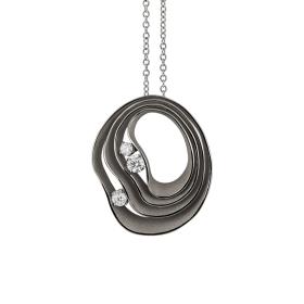 Gold, Halsschmuck, Annamaria Cammilli Dune Precious Anhänger mit Halskette GPE2709E