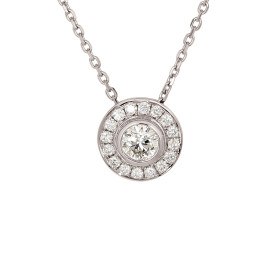 Weißgold, Halsschmuck, Ruppenthal Brillant Collier, Ref: 00962013