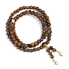         Gelbgold, Armschmuck, Tamara Comolli INDIA Armband medium Snakewood B-IND-SW-m-yg