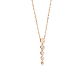         Roségold, Halsschmuck, Tamara Comolli SNOWFLAKES Rivière Anhänger 'Classic' P-SF-Riv-Cl-rg