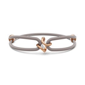 Rotgold, Armschmuck, Niessing Spannring® Ära Armband, Ref: N392910-grau-cr