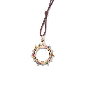 Roségold, Halsschmuck, Tamara Comolli GYPSY Anhänger Candy Sun large P-Gyp-Can-l-rg