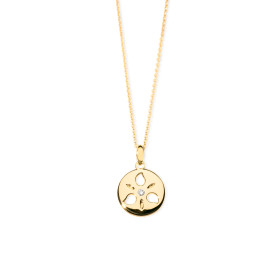         Gelbgold, Halsschmuck, Tamara Comolli SAND DOLLAR Anhänger Small P-SD-s-yg