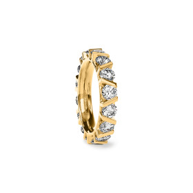 Gelbgold, Ringe, Niessing Vivida C Ring, Ref: N401940-4mm-0.23ct-cy