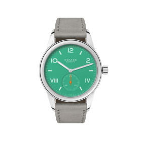 Damen- und Herrenuhr, NOMOS Glashütte Club Campus electric green 715