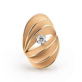         Roségold, Ringe, Cammilli Velaa Royale Ring GAN3190J