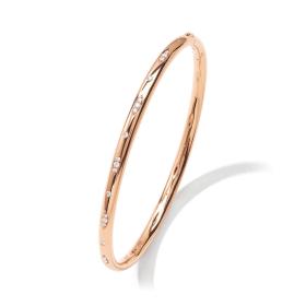 Armschmuck, Roségold, Tamara Comolli GYPSY Armspange "Diamant Pavé " medium BA-Gyp-p-17-rg