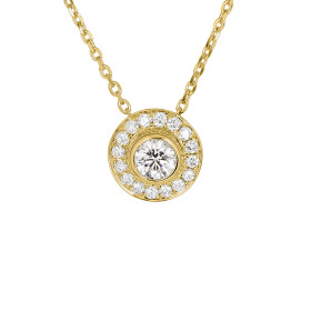         Gelbgold, Halsschmuck, Ruppenthal Brillant Collier 00962017