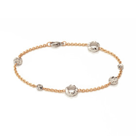 Rotgold, Armschmuck, Schmuckwerk Alpen Armband GA915-RG-PT