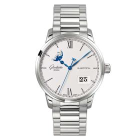 Unisex, Glashütte Original Senator Excellence Panoramadatum Mondphase 1-36-04-01-02-71