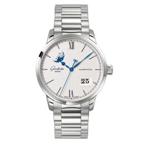 Unisex, Glashütte Original Senator Excellence Panoramadatum Mondphase 1-36-04-01-02-71