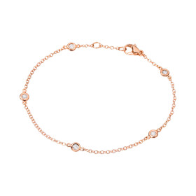 Roségold, Armschmuck, Ruppenthal Armband mit Brillanten 00795045