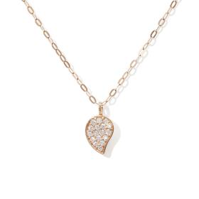 Roségold, Halsschmuck, Tamara Comolli SPARKLE Kette mit DiamantPavé  C-Spa-1-DR-p-rg-45