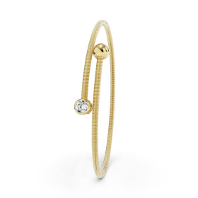        Gelbgold, Armschmuck, Niessing Colette C Diamond Amreif N422901-50mm-cy