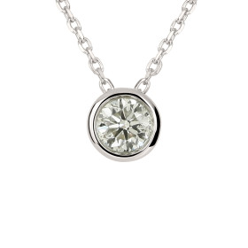         Weißgold, Halsschmuck, Ruppenthal Collier Brillant 01039645