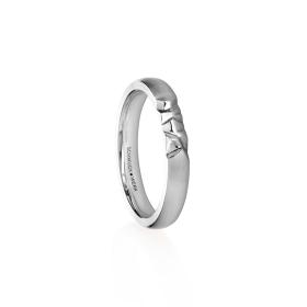 Weißgold, Ringe, Schmuckwerk Ring Alpenring GR1140-WG