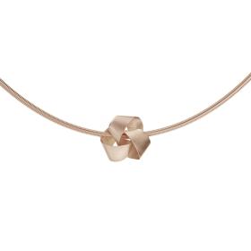 Roségold, Halsschmuck, Niessing Papyr Anhänger  N183090-4mm-rw