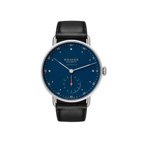 Unisex, NOMOS Glashütte Metro neomatik nachtblau 1110