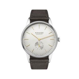 Unisex, NOMOS Glashütte Orion 38 silber 379