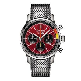 Unisex, Breitling Top Time B01 Ford Chevrolet Corvette AB01761A1K1A1