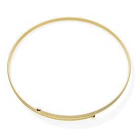         Gelbgold, Halsschmuck, Niessing Colette C Embrace Collier 3-fach N373023-125mm-cy