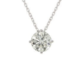 Weißgold, Halsschmuck, Ruppenthal Collier Brillant, Ref: 01039685