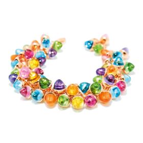 Roségold, Armschmuck, Tamara Comolli MIKADO Armband Flamenco Candy B-MFL-Can-rg