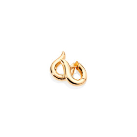 Gelbgold, Ohrringe, Tamara Comolli SIGNATURE Hoop Ohrringe Small, Ref: E-Ho-s-yg