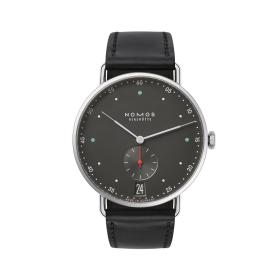 Unisex, NOMOS Glashütte Metro 38 Datum stadtschwarz 1103