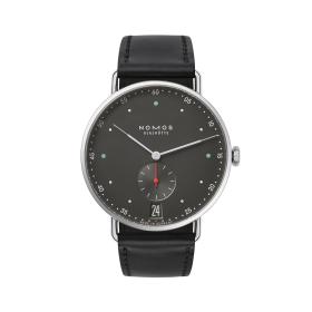 NOMOS Glashütte Metro 38 Datum stadtschwarz 1103