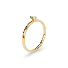         Gelbgold, Ringe, Niessing Lily Ring N381962-0.08ct-gloss-cy