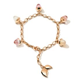 Tamara Comolli MIKADO Flamenco Charm Armband Blush B-MFL-Ch-Blu-rg