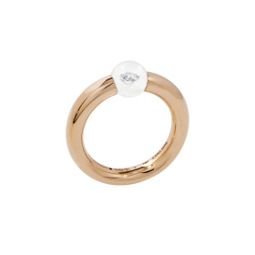         Rotgold, Ringe, Schmuckwerk Glasklar Ring DR267-RG-GW