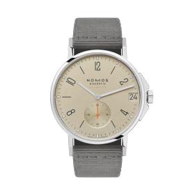 Unisex, NOMOS Glashütte Ahoi neomatik 38 Datum sand 517