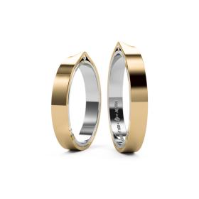 Platin, Ringe, Niessing Refugium Trauringe N351536-3.5mm-1br-gloss-pt-cy