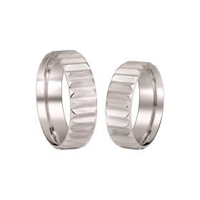 Platin, Ringe, Zig Zag by Natalie Trauringe 00120704