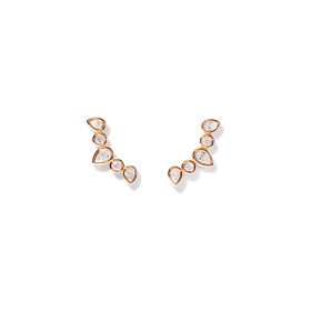         Roségold, Ohrringe, Tamara Comolli GYPSY Ohrringe Crawler Classic E-Gyp-Cra-Cl-rg