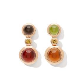 Roségold, Ohrringe, Tamara Comolli BOUTON Ohrhänger E-BOU-2-IS-Sa-rg