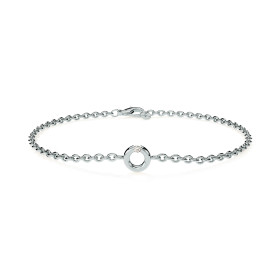         Platin, Armschmuck, Niessing Spannring® Armband N412924-180mm-0.03ct-pt