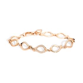 Armschmuck, Roségold, Tamara Comolli SIGNATURE Armband Small 18K Roségold B-Sig-s-1pl-rg