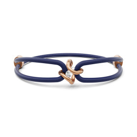 Rotgold, Armschmuck, Niessing Spannring® Ära Armband, Ref: N392910-night-blue-cr