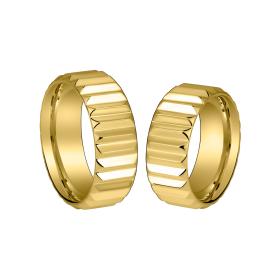 Ringe, Gelbgold, Zig Zag by Natalie Trauringe 00120712